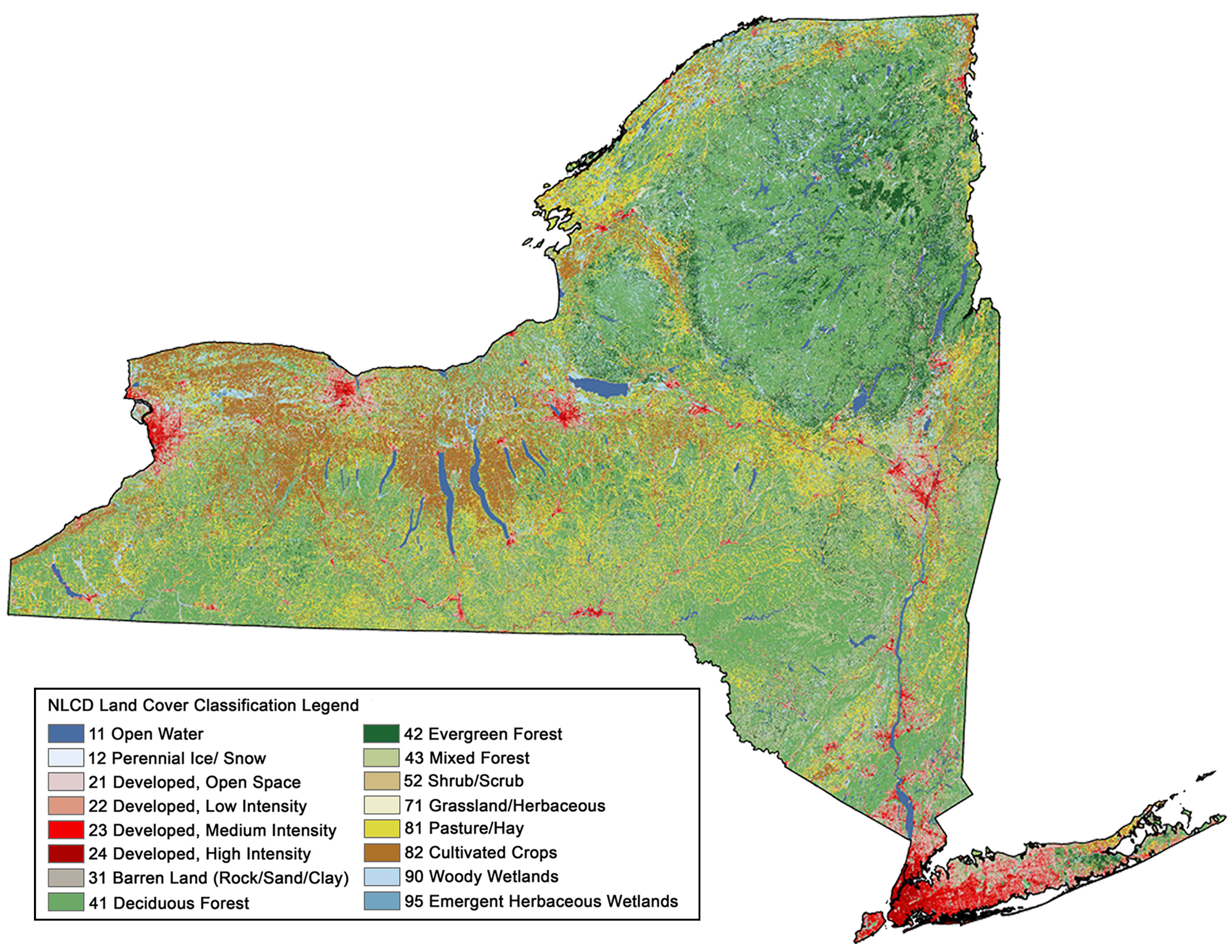 Land Cover map